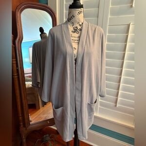 Grace Karin Women's Gray Open-Front Jacket